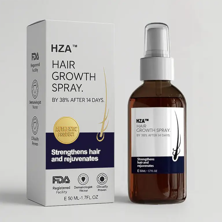 HZA™ Natural Hair Regrowth Spray image HZA™ Natural Hair Regrowth Spray