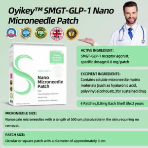Oyikey SMGT-GLP-1 Nano Microneedle Patch image Oyikey SMGT-GLP-1 Nano Microneedle Patch