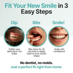LAOZIK™ Custom-Fit Functional Dentures