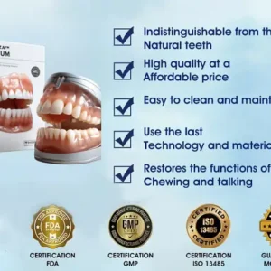 HZA™ Advanced Customized Full Denture Set