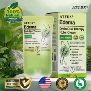 ATTDX® Edema Drain Duo Therapy Roller Cream
