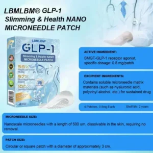 LBMLBM® Tirzepatide Slimming & Health Nano Microneedle Patch