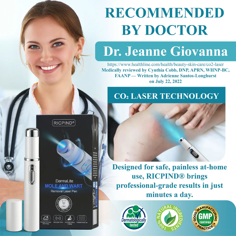 RICPIND® DermaLite Mole and Wart Removal Laser Pen image RICPIND® DermaLite Mole and Wart Removal Laser Pen