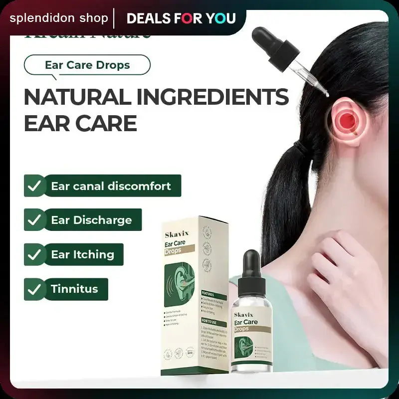 Skavix™ Ear Care Drops – Plant-Based Formula image Skavix™ Ear Care Drops – Plant-Based Formula