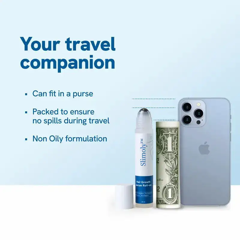 Slimoly™ Professional Anti-Hair Loss Roll-On – Stimulates Hair Growth in 1–2 Weeks