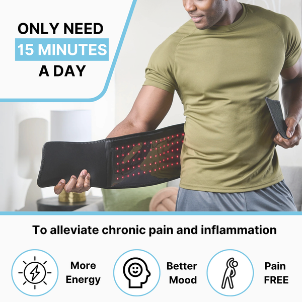 Vantelle Red Light Pain Relief Belt image Vantelle Red Light Pain Relief Belt