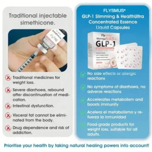 FLYSMUS® GLP-1 Slimming & Health Ultra Concentrated Essence Liquid Pearls