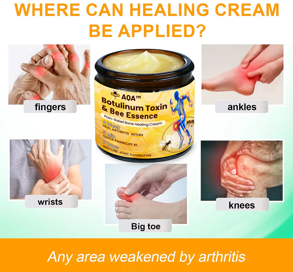 AQA™ Botulinum & Bee Essence Pain Relief Bone Healing Cream