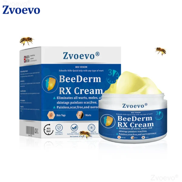 Zvoevo® BeeDerm RX Cream, Painless, Targeted Treatment for Warts - Image 20