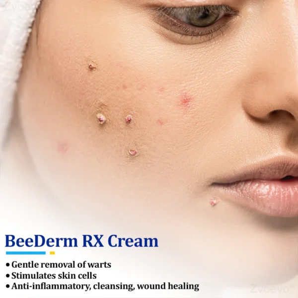 Zvoevo® BeeDerm RX Cream, Painless, Targeted Treatment for Warts - Image 16