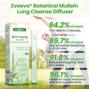 Zvoevo® Botanical Mullein Lung Cleanse Diffuser image Zvoevo® Botanical Mullein Lung Cleanse Diffuser