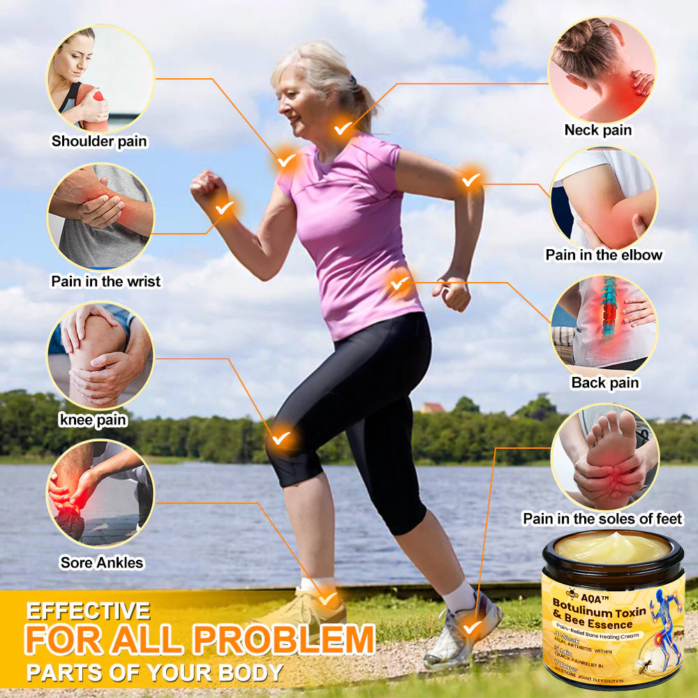 AQA™ Botulinum & Bee Essence Pain Relief Bone Healing Cream AQA™ Botulinum & Bee Essence Pain Relief Bone Healing Cream