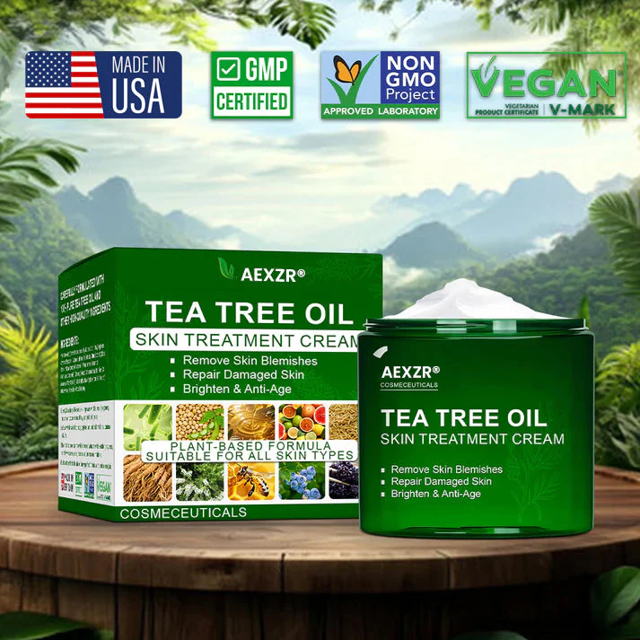 AEXZR® Tea Tree Oil Skin Treatment Cream image AEXZR® Tea Tree Oil Skin Treatment Cream
