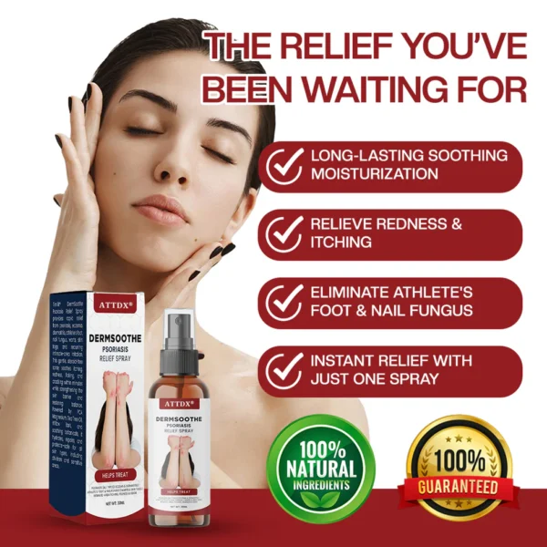 ATTDX® DermSoothe Psoriasis Relief Spray