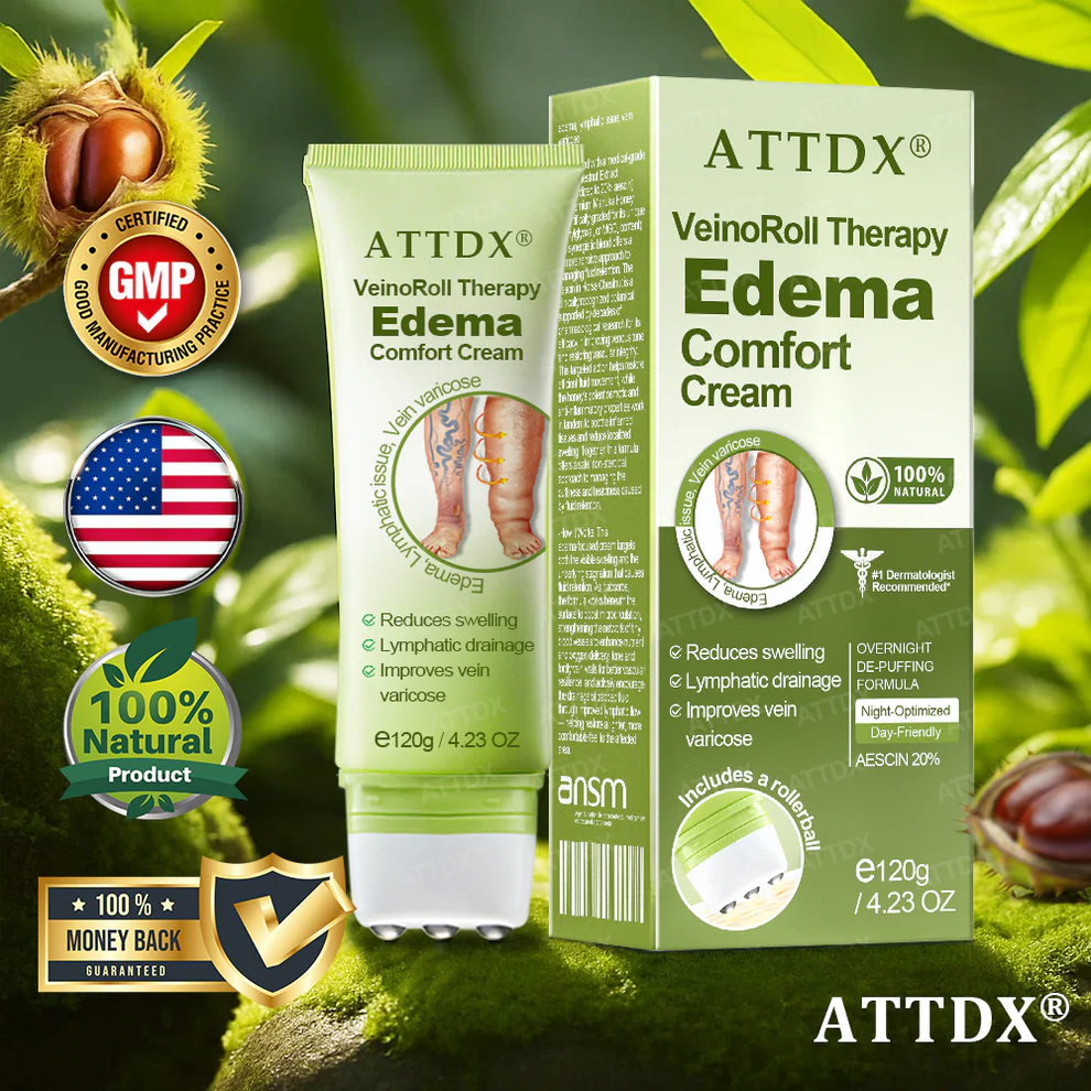 ATTDX® VeinoRoll Therapy Edema Comfort Cream image ATTDX® VeinoRoll Therapy Edema Comfort Cream