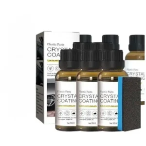 LBMLBM™ Plastic Parts Crystal Coating & Plastic Restorer image LBMLBM™, Plastic Parts Crystal Coating & Plastic Restorer, LBMLBM Plastic Restorer, car plastic restorer, plastic trim restorer, UV protection car coating, plastic coating for cars, restore faded car trims, deep black plastic restorer, long lasting car trim shine, eco friendly car plastic care, interior plastic restorer, exterior trim restorer, bumper plastic restorer, side mirror plastic coating, door handle restorer, car detailing plastic restorer, nano car plastic coating, DIY plastic restorer, anti fading plastic treatment, waterproof car plastic restorer, easy apply car plastic coating, durable plastic trim protector, restore and protect car plastics, gloss finish plastic restorer