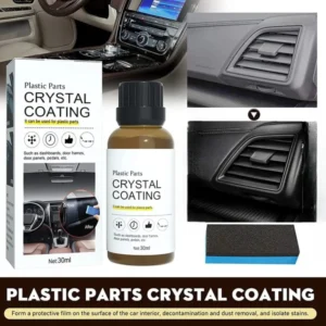 LBMLBM™ Plastic Parts Crystal Coating & Plastic Restorer image LBMLBM™, Plastic Parts Crystal Coating & Plastic Restorer, LBMLBM Plastic Restorer, car plastic restorer, plastic trim restorer, UV protection car coating, plastic coating for cars, restore faded car trims, deep black plastic restorer, long lasting car trim shine, eco friendly car plastic care, interior plastic restorer, exterior trim restorer, bumper plastic restorer, side mirror plastic coating, door handle restorer, car detailing plastic restorer, nano car plastic coating, DIY plastic restorer, anti fading plastic treatment, waterproof car plastic restorer, easy apply car plastic coating, durable plastic trim protector, restore and protect car plastics, gloss finish plastic restorer