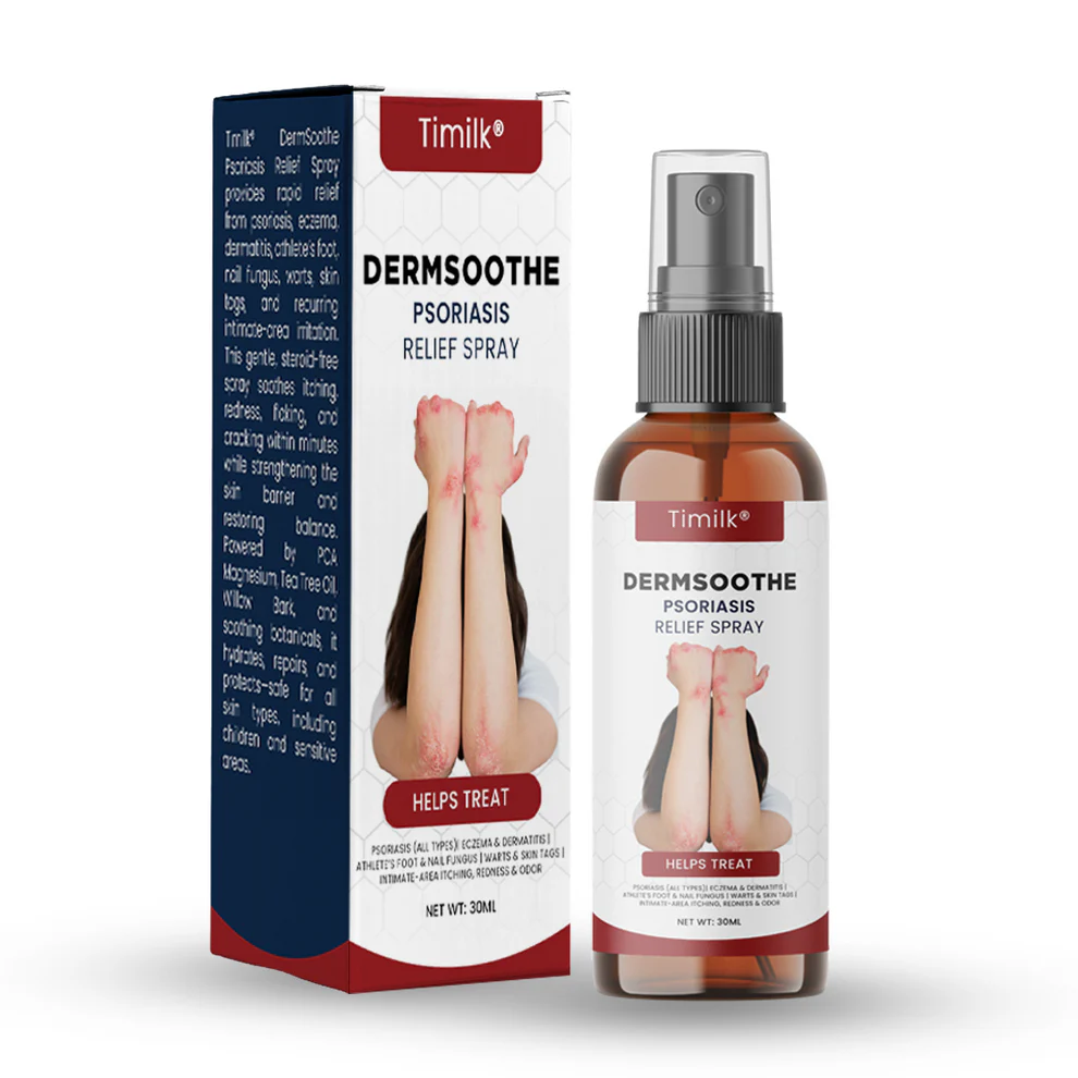 Timilk® DermSoothe Psoriasis Relief Spray image Timilk® DermSoothe Psoriasis Relief Spray