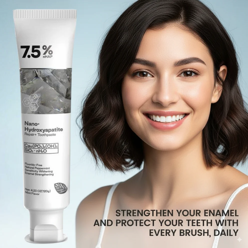 Enamel Restore+| Nano-Hydroxyapatite toothpaste