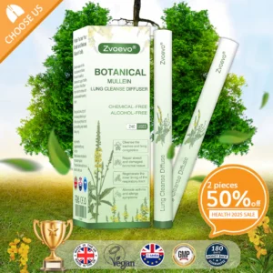 Zvoevo® Botanical Mullein Lung Cleanse Diffuser
