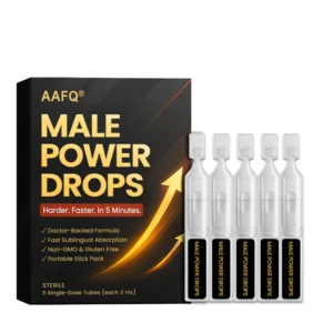AAFQ® Male Power Drops | Fast-Acting Booster for On-Demand Confidence