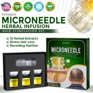 flysmus® Microneedle Herbal Infusion Hair Stimulation Set