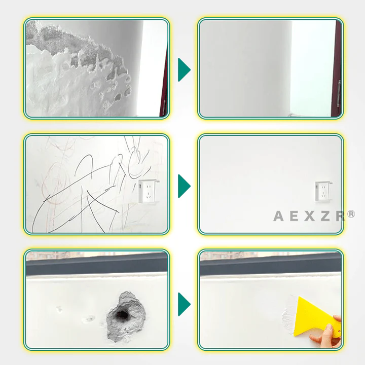 AEXZR® Quick Fix Wall Repair Paste Set image AEXZR® Quick Fix Wall Repair Paste Set