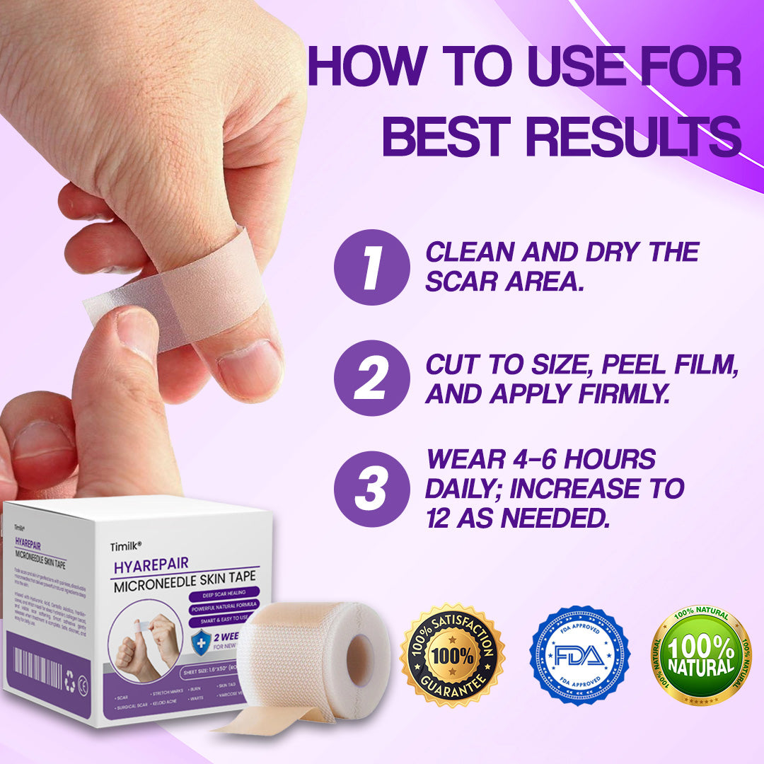 Microneedle skin strip 5 Microneedle skin strip