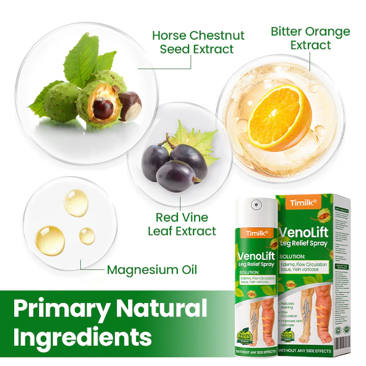 Timilk® VenoLift Leg Relief Spray image Timilk® VenoLift Leg Relief Spray