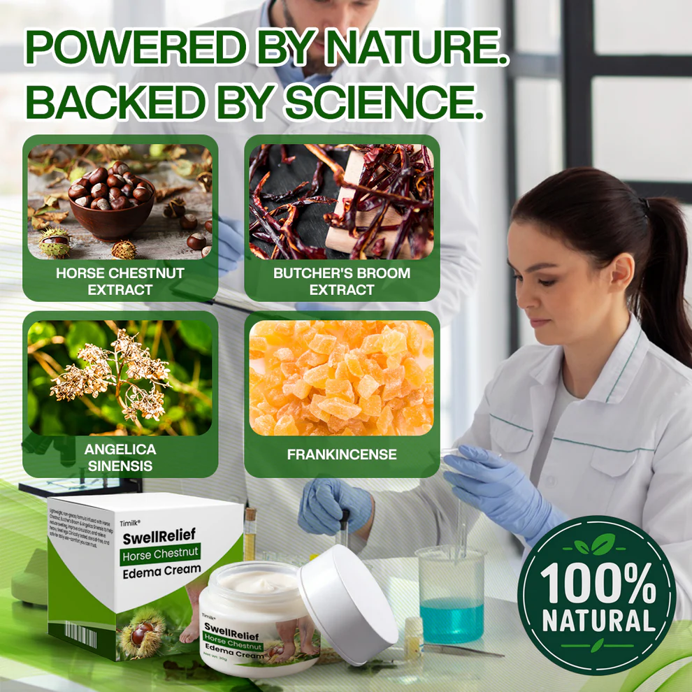 Timilk® SwellRelief Horse Chestnut Edema Cream 2 Timilk® SwellRelief Horse Chestnut Edema Cream