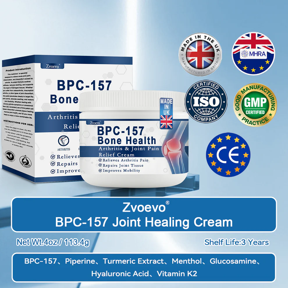 Zvoevo BPC-157 Joint Healing Cream 7 Zvoevo BPC-157 Joint Healing Cream