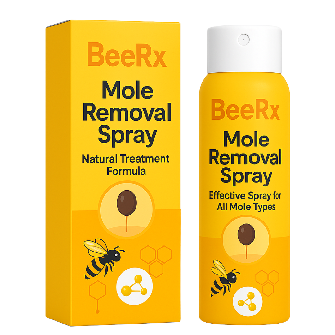 BeeRx Mole Removal Spray 1 BeeRx Mole Removal Spray