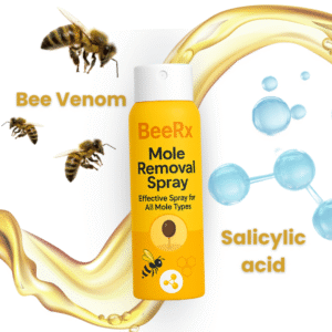 BeeRx Mole Removal Spray 4 BeeRx Mole Removal Spray