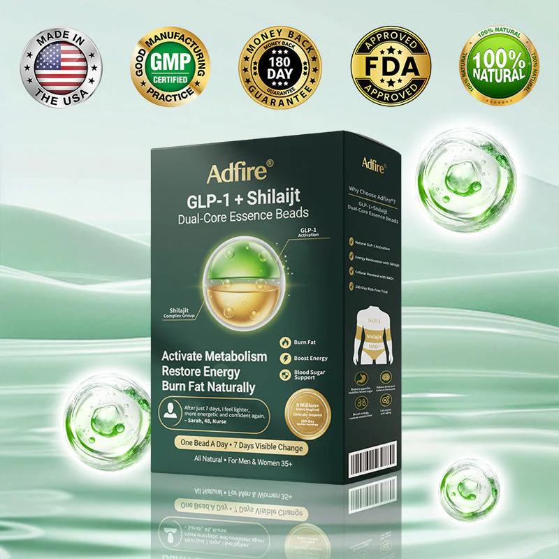Adfire® GLP-1 Shilajit Essence Beads image Adfire® GLP-1 Shilajit Essence Beads