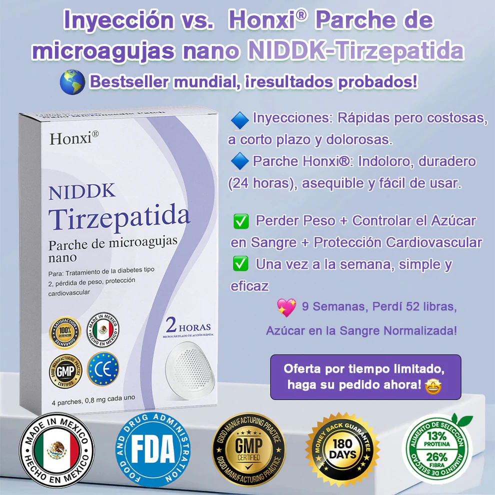 ๐๐ผ๐ป๐
๐ถยฎ NIDDK-Tirzepatide Nano Microneedle Patch 2 ๐๐ผ๐ป๐
๐ถยฎ NIDDK-Tirzepatide Nano Microneedle Patch