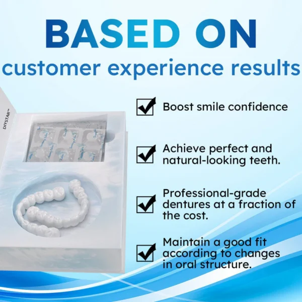 DIYSTARS™ Moldable Dentures