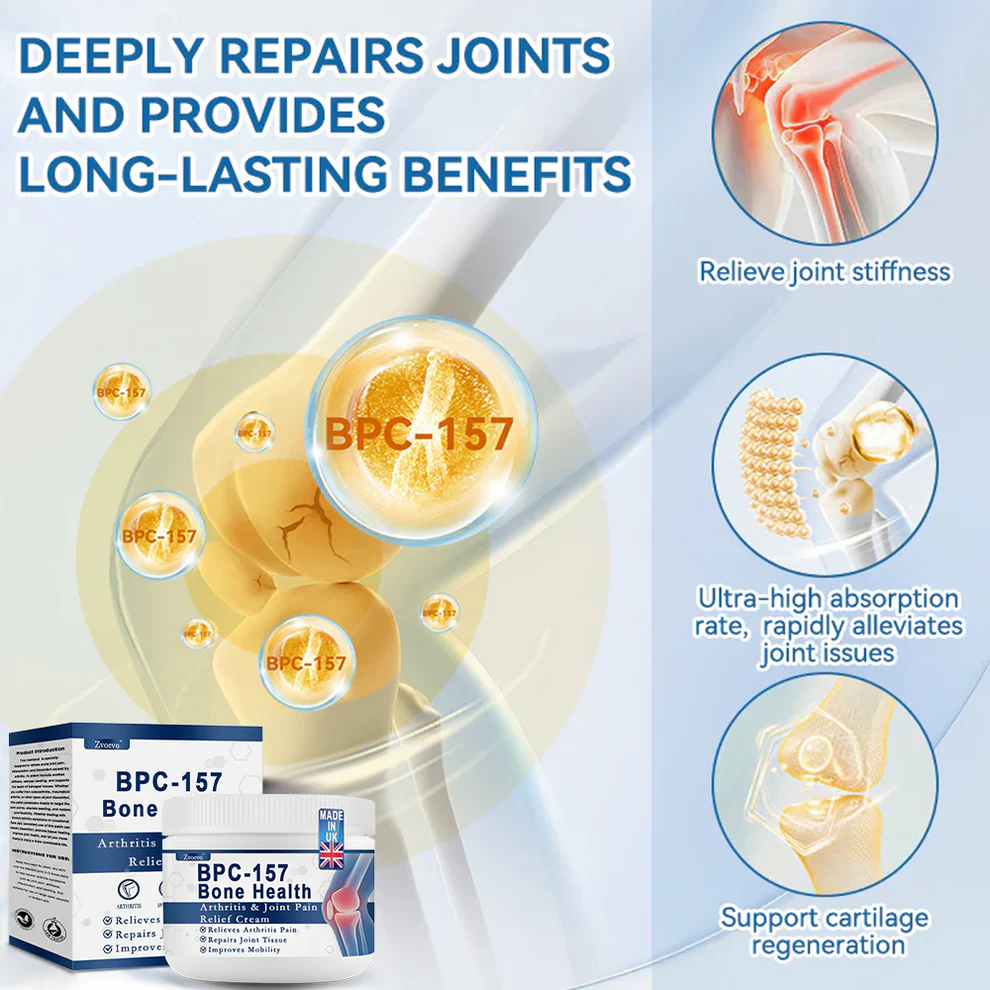 Zvoevo BPC-157 Joint Healing Cream 13 Zvoevo BPC-157 Joint Healing Cream