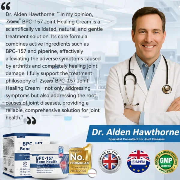 Zvoevo BPC-157 Joint Healing Cream