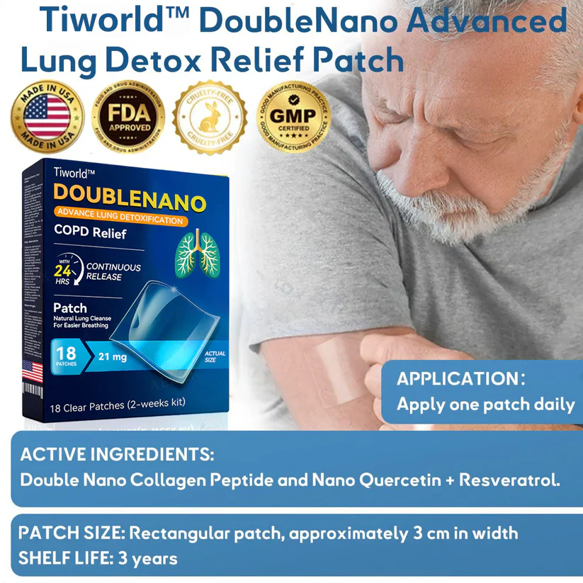 Tiworld™ DoubleNano COPD Relief Patch 2 Tiworld™ DoubleNano COPD Relief Patch