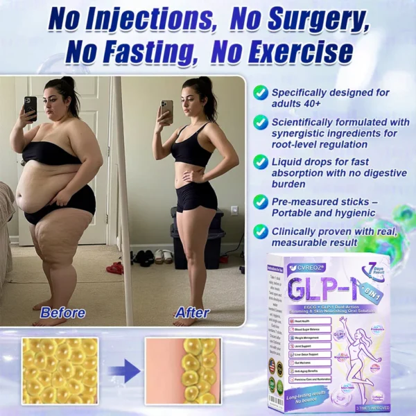 Cvreoz® EGCG + GLP-1 Dual-Action Slimming & Skin-Nourishing Oral Solution - Image 14