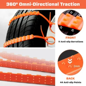 SUPTRUCK™ Anti-Slip Snow Tire Zip Straps For Vehicles (10Pcs/Box) 19 SUPTRUCK™ Anti-Slip Snow Tire Zip Straps For Vehicles (10Pcs/Box)