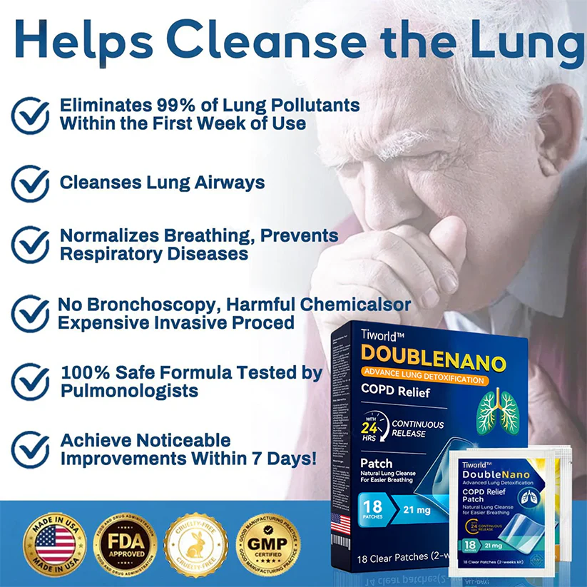Tiworld™ DoubleNano COPD Relief Patch 4 Tiworld™ DoubleNano COPD Relief Patch