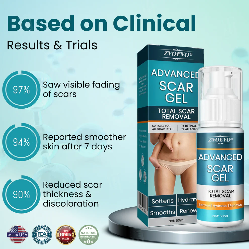 Zvoevo® Advanced Scar Gel image Zvoevo® Advanced Scar Gel