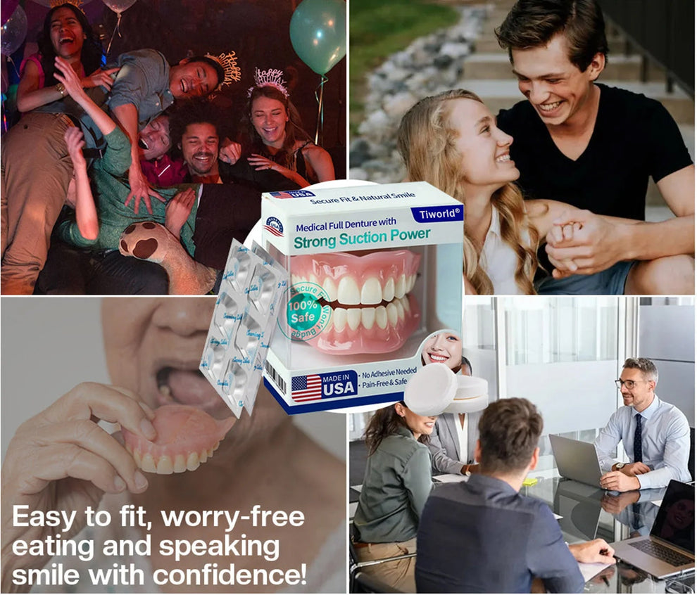 Tiworld® Medical Full Denture with Strong Suction image Tiworld® Medical Full Denture with Strong Suction