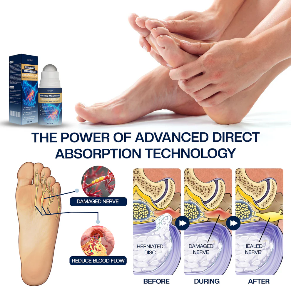 Timilk® NerveZap Magnesium Therapy Roll On image Timilk® NerveZap Magnesium Therapy Roll On