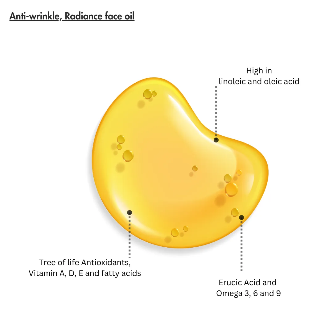 Radiant Face Oil – Baobab, Rose & Moringa for Glowing, Youthful Skin 2 Radiant Face Oil – Baobab, Rose & Moringa for Glowing, Youthful Skin