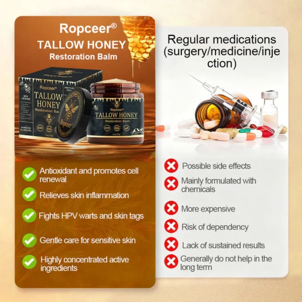 Ropceer® Tallow Honey Restoration Balm