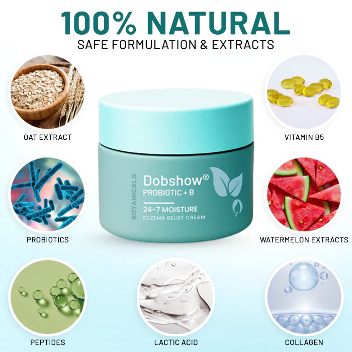 Dobshow® Probiotic + B 24-7 Moisture Eczema Relief Cream 7 Dobshow® Probiotic + B 24-7 Moisture Eczema Relief Cream