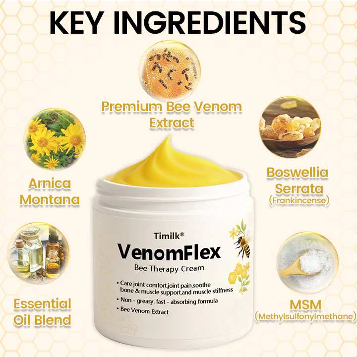 Timilk® VenomFlex Bee Therapy Cream 6 Timilk® VenomFlex Bee Therapy Cream