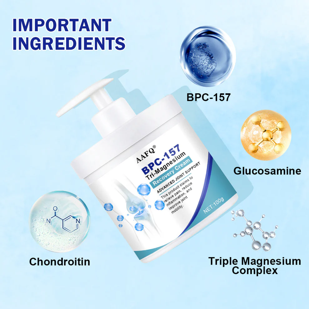 AAFQ® BPC-157 Tri-Magnesium Recovery Cream 7 AAFQ® BPC-157 Tri-Magnesium Recovery Cream